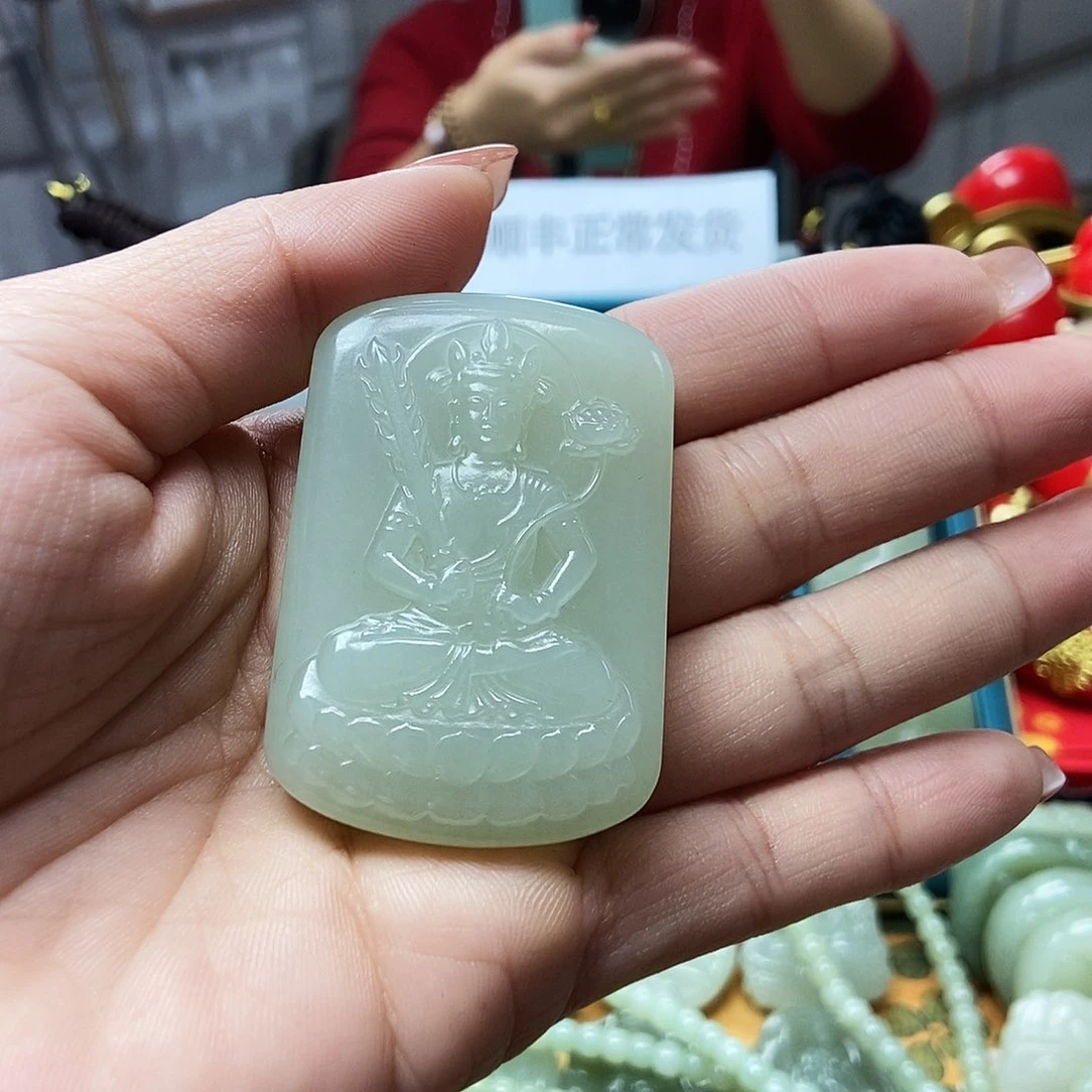 和田玉颈饰未镶嵌邳****具