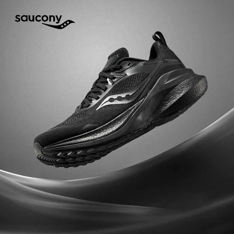 【达人专属】Saucony索康尼新款MARSHAL率途稳定支撑减震网面跑鞋