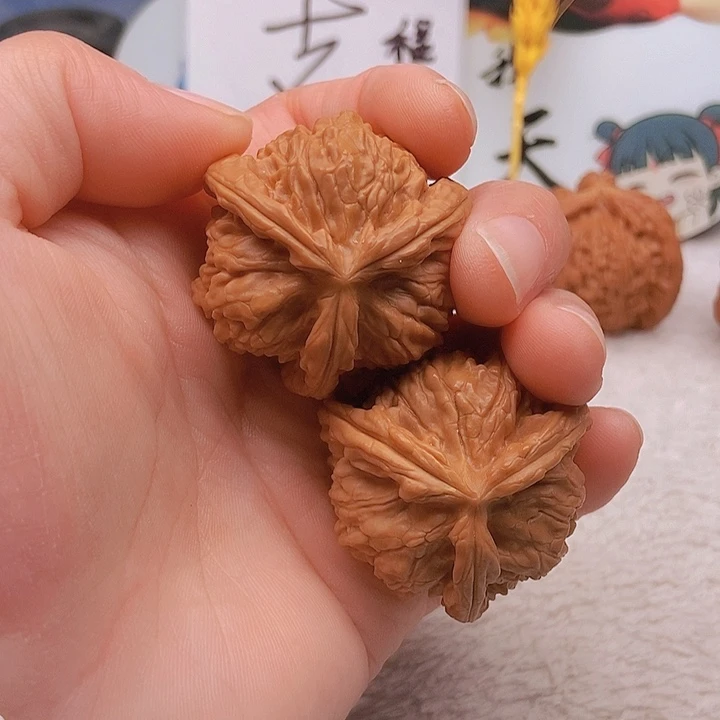 吊坠文玩核桃嗨*三棱