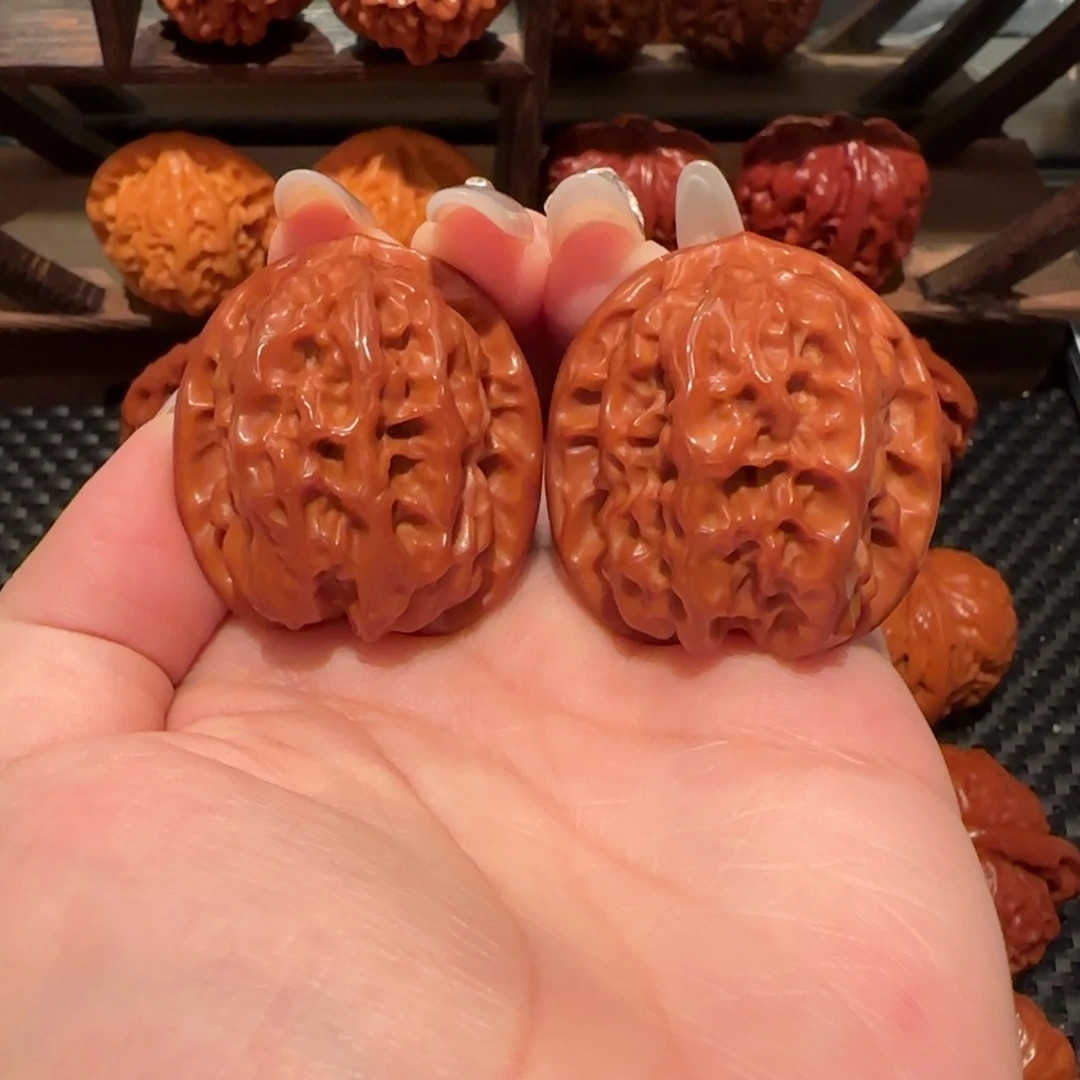 文玩核桃吊坠磐石35精品0272