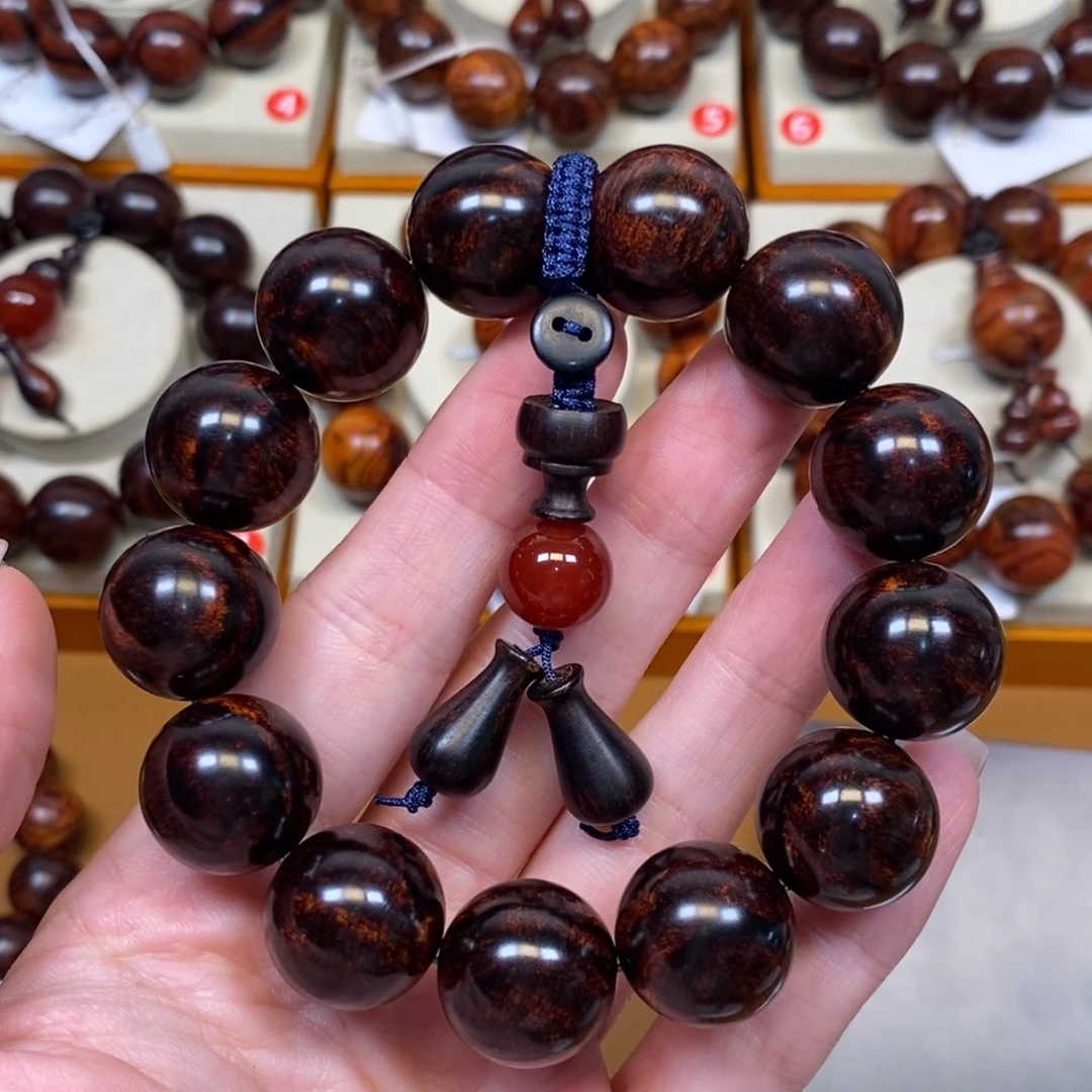 用***2黄花梨/降香黄檀手串/手链海南黄花梨1.8