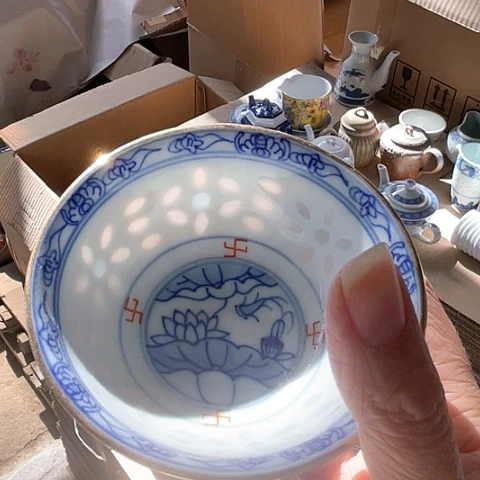 陶摆件景德镇高温陶瓷