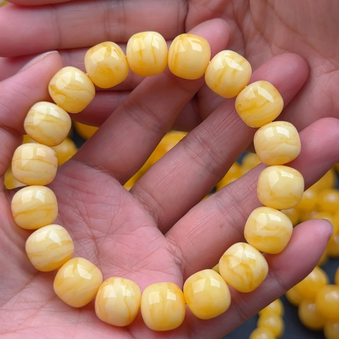 琥珀手链未镶嵌不*猫同料13