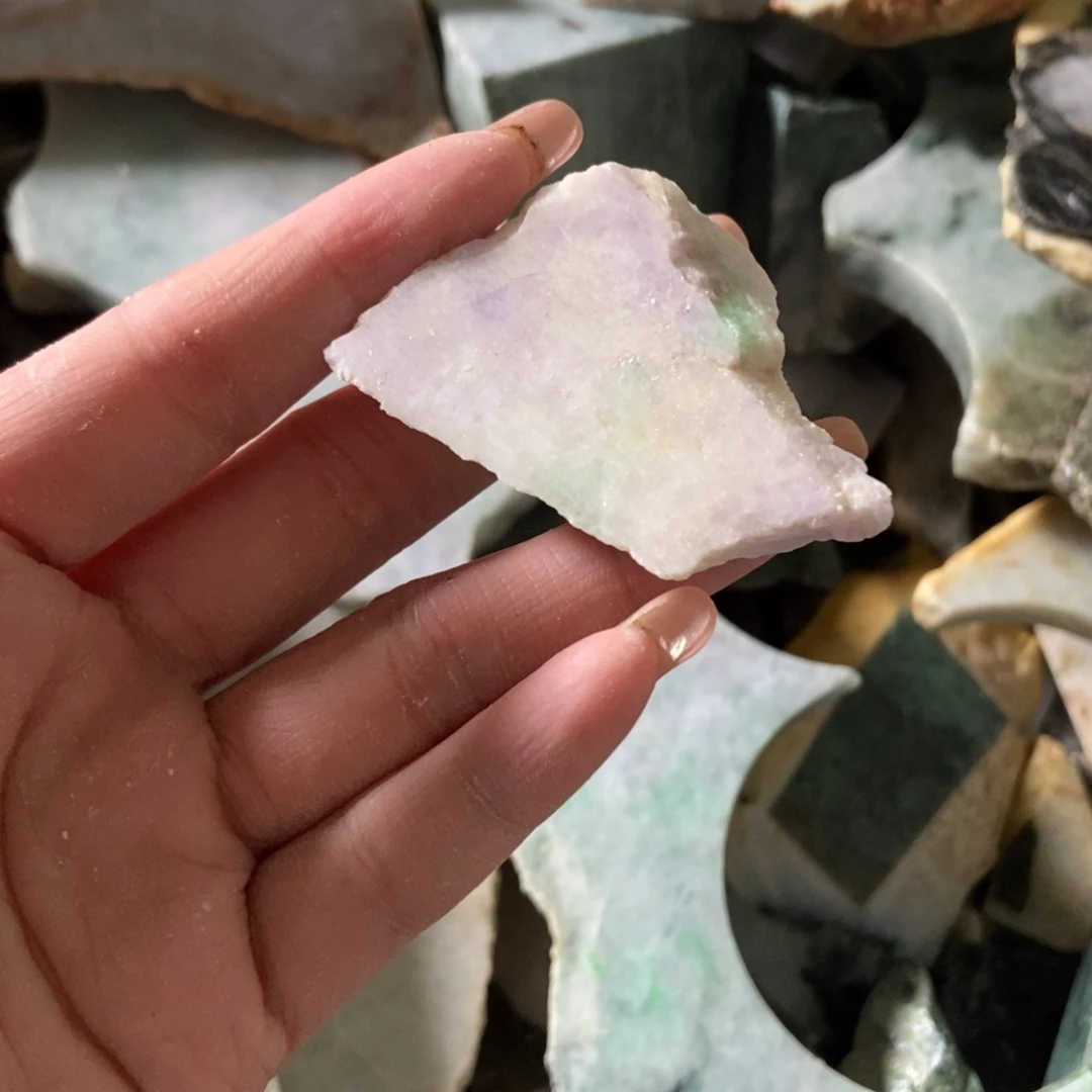 翡翠未镶嵌挂件天然翡翠