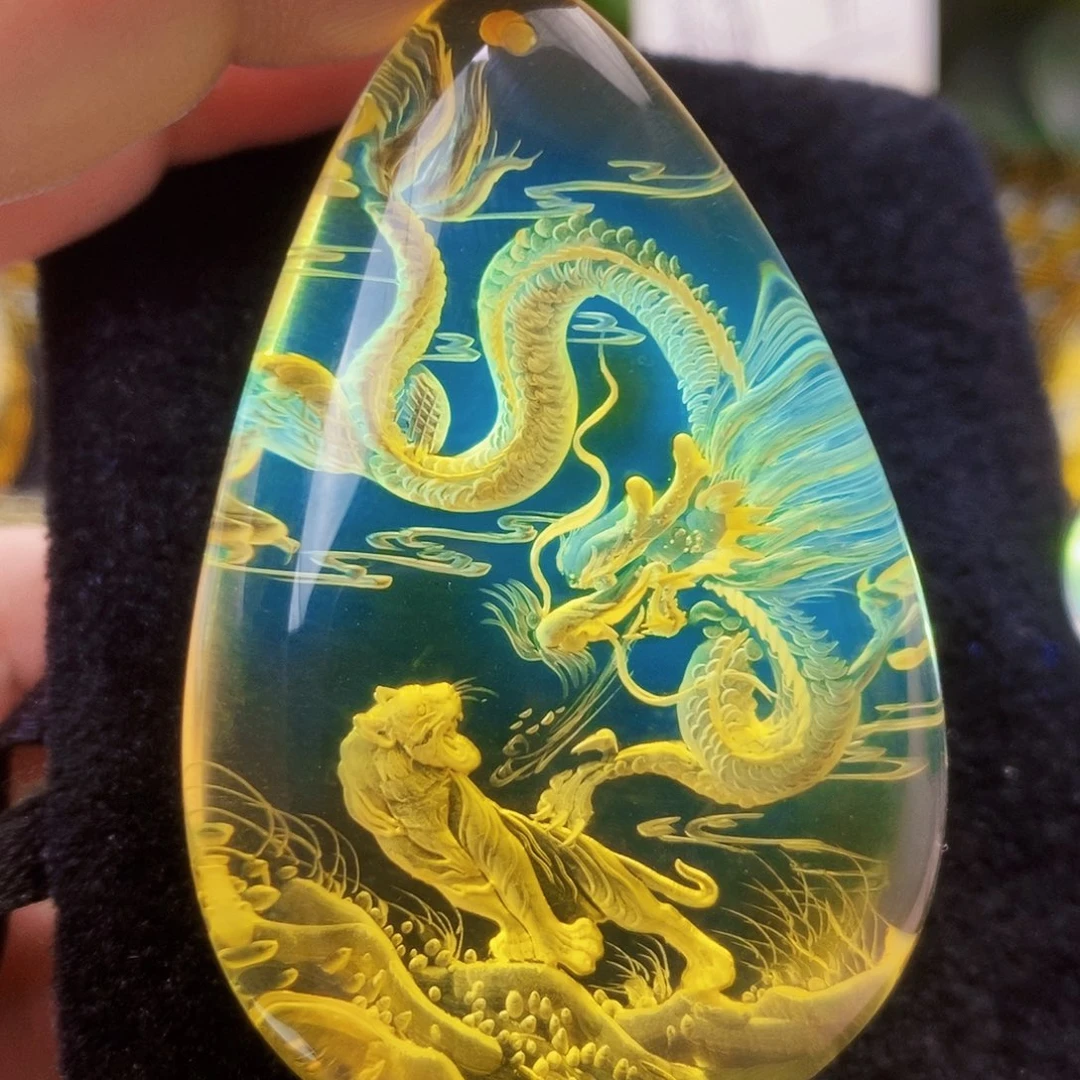 【闪购商品】金珀吊坠(不含链)未镶嵌