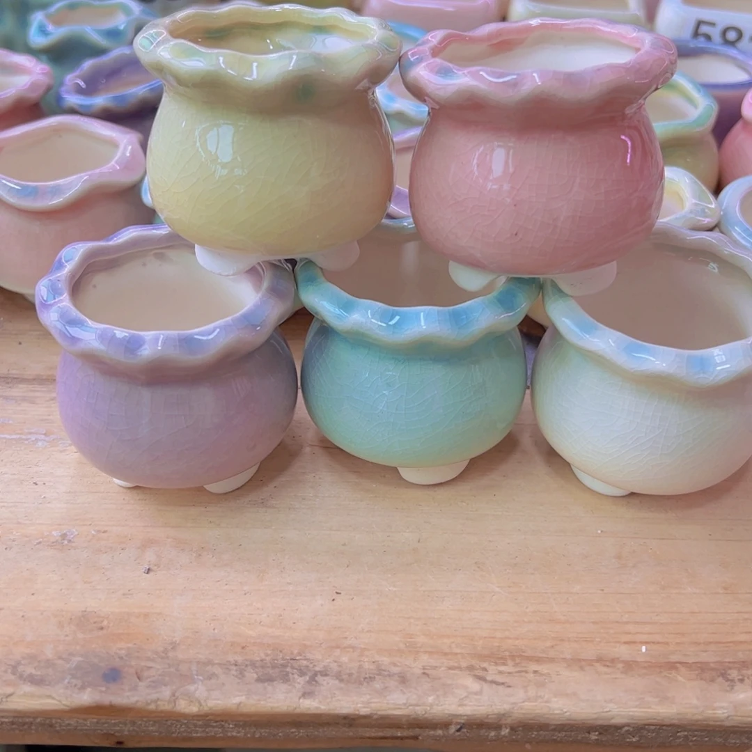 陶瓷花盆当场凑满12包邮