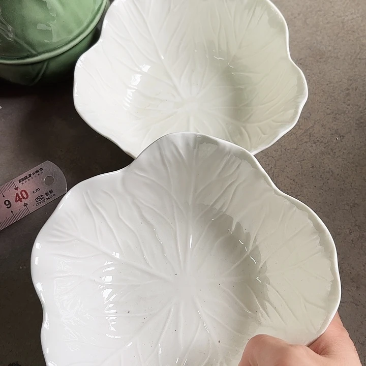 盘微瑕介意勿拍……六寸2个白菜