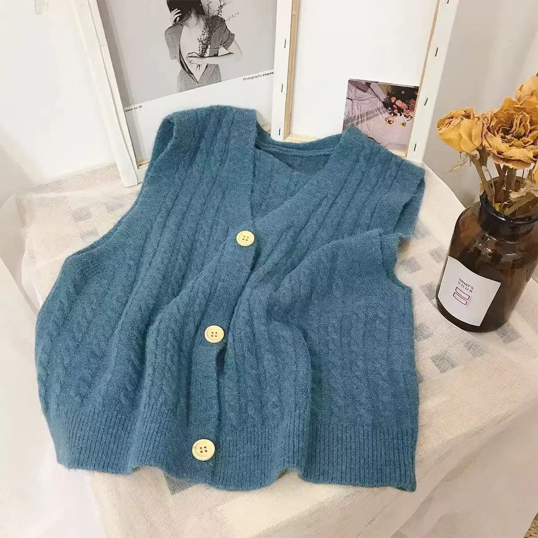 马甲秋冬百搭软糯高级减龄内穿外搭女5078