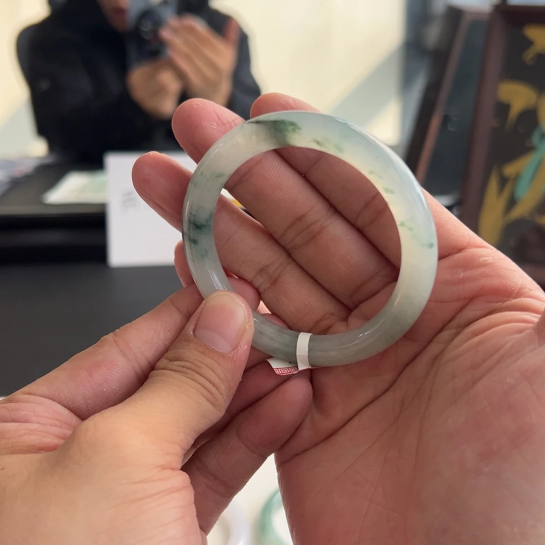 翡翠未镶嵌手镯3号50.8强推