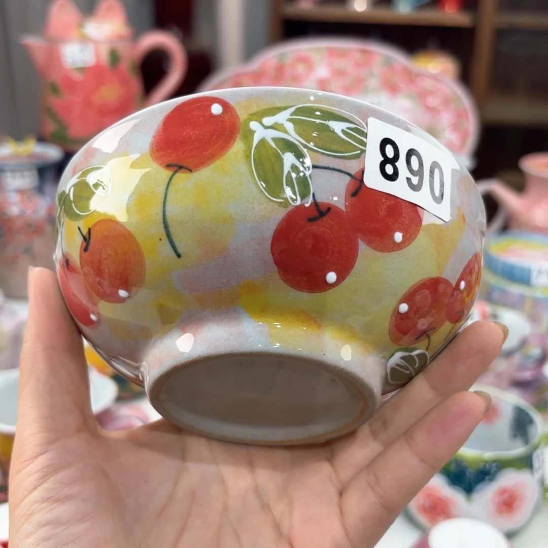 景德镇手绘高温釉下彩陶瓷茶具