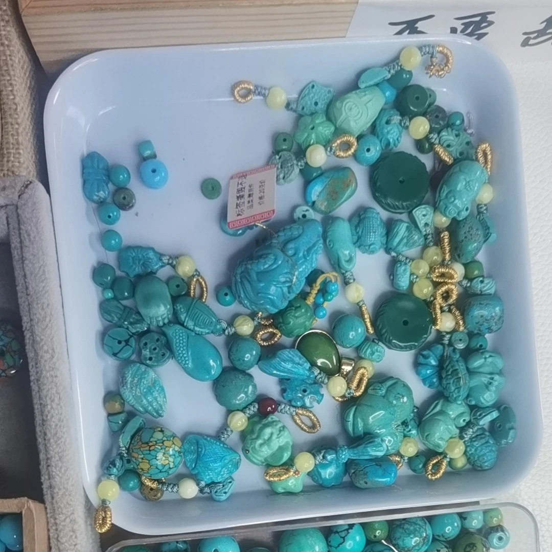 圆珠面包圈墩子隔珠串珠diy多样性发货