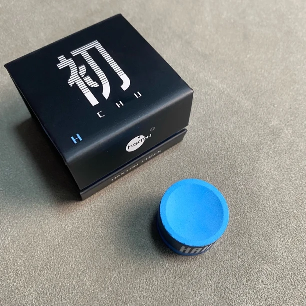 台球杆专用巧克粉巧粉中八台球桌球职业选手适用圆形巧克粉