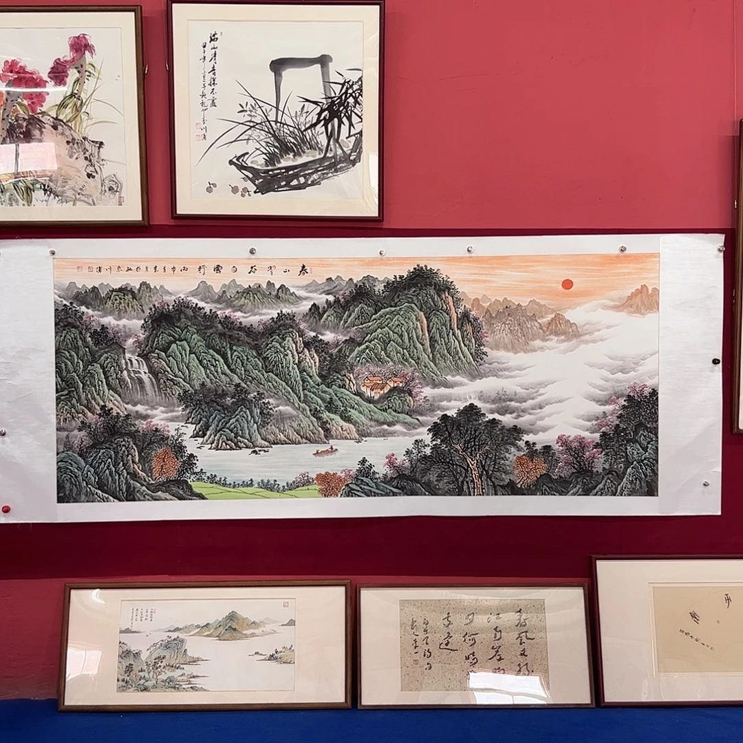 国画李川浦画家作品