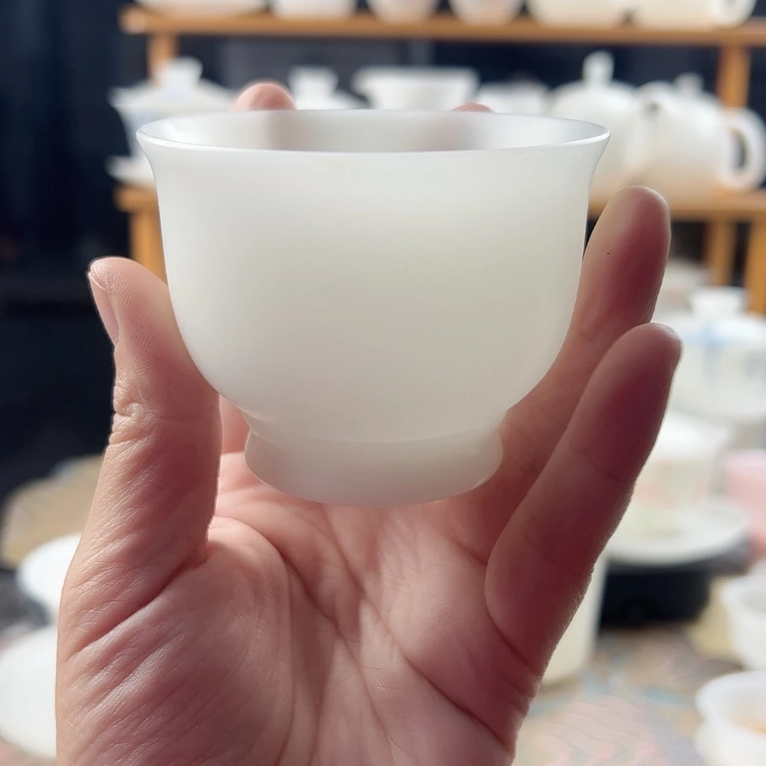 素烧璞玉压手杯120ml