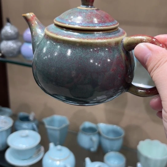 瓷片陶瓷茶具汝瓷茶具