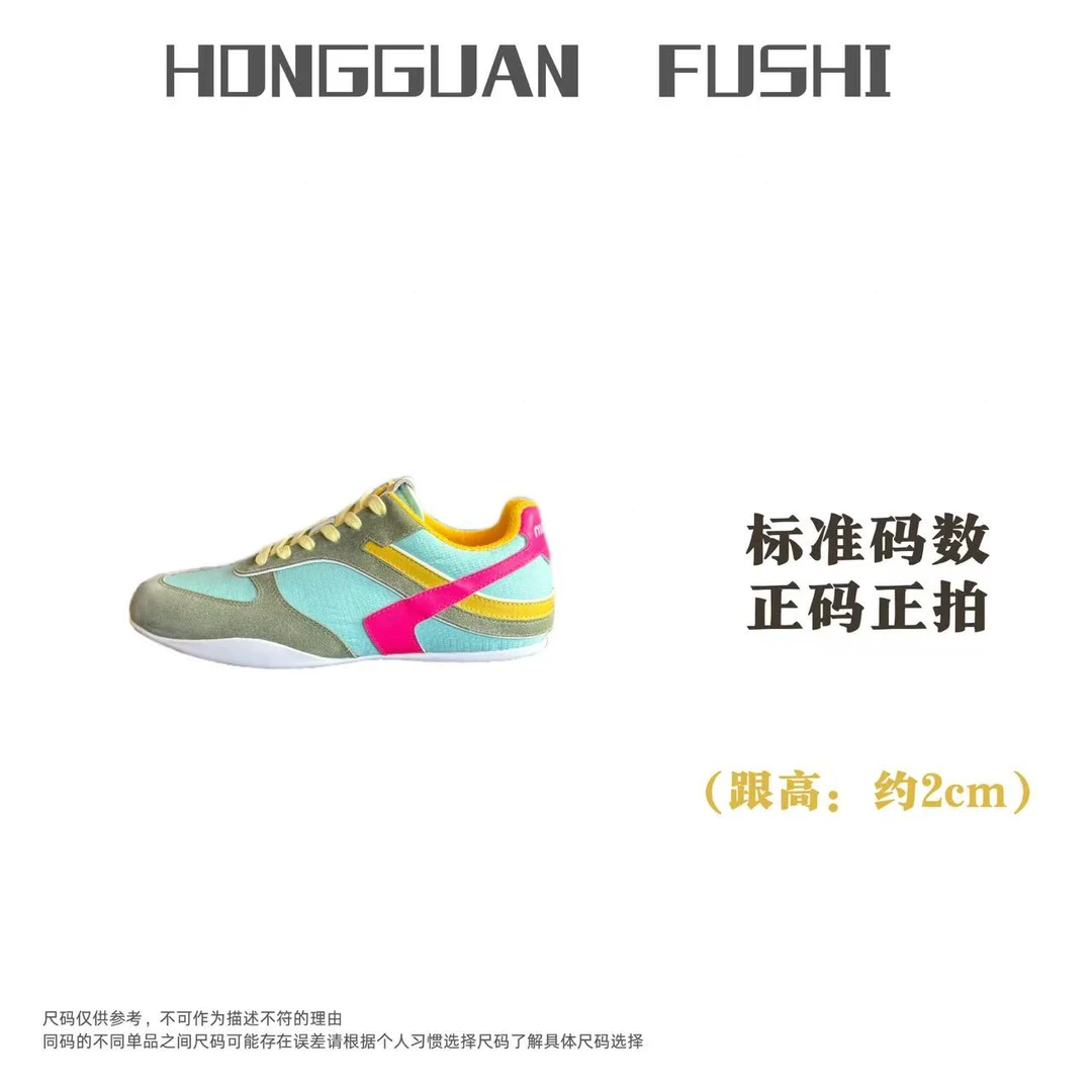 H·G【拼色休闲鞋】3460   新款春季时尚拼色休闲单鞋