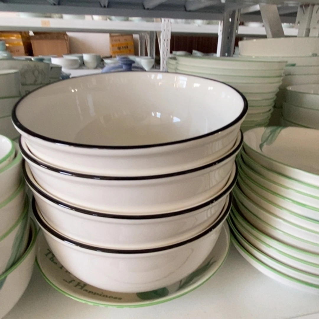 瓷四个七英寸面碗 福利活动不退换