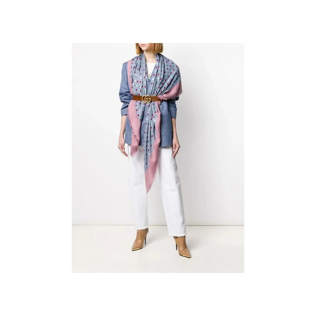 99新 GUCCI/古驰 海囤/古驰/围巾/140*140/nu19555
