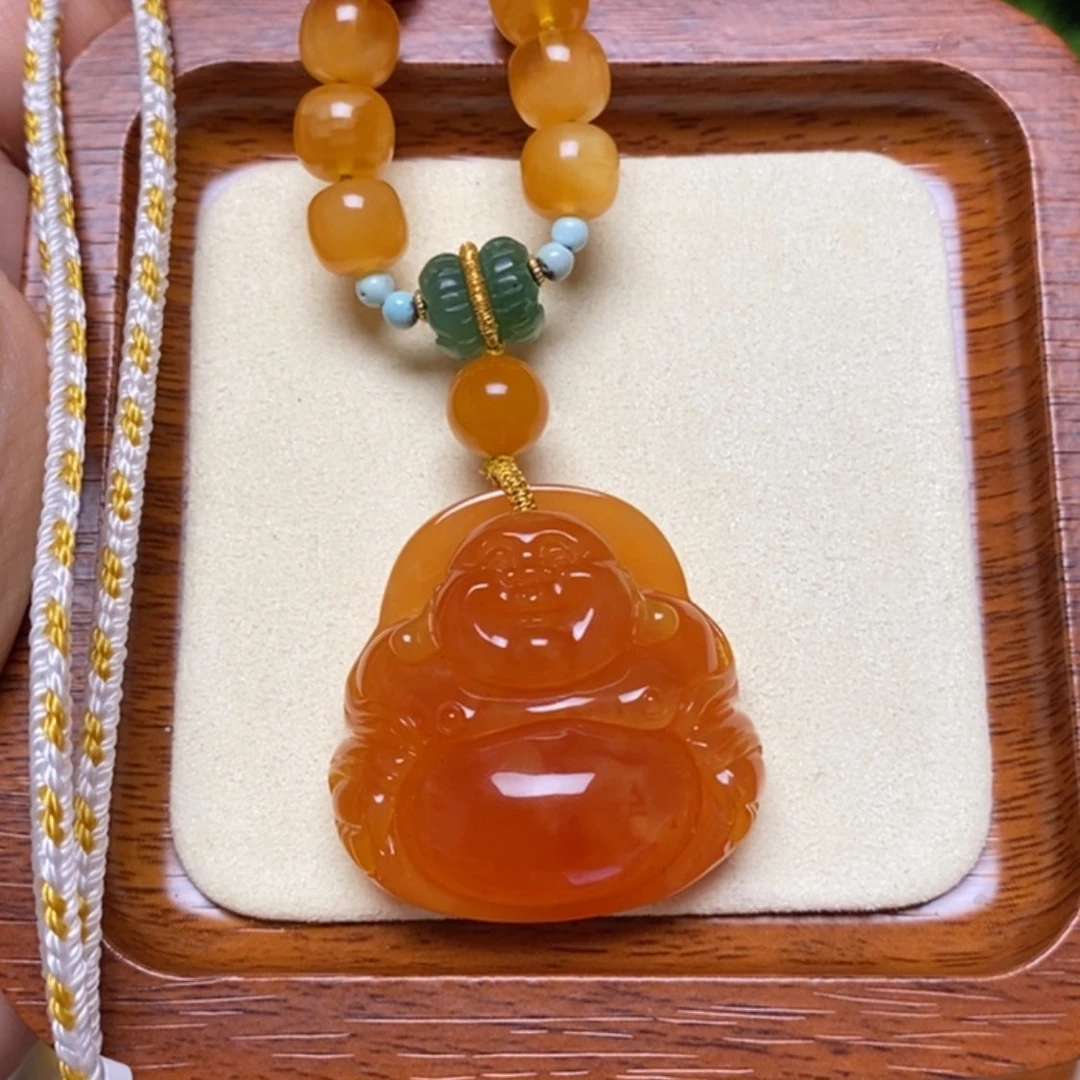 【闪购商品】蜜蜡颈饰未镶嵌项链