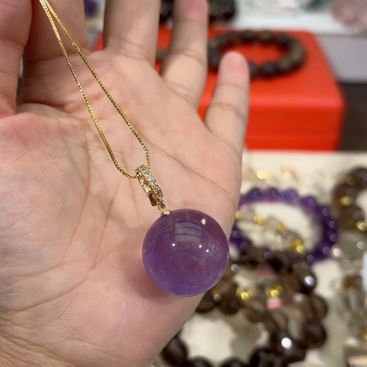 未镶嵌手链水晶吊坠