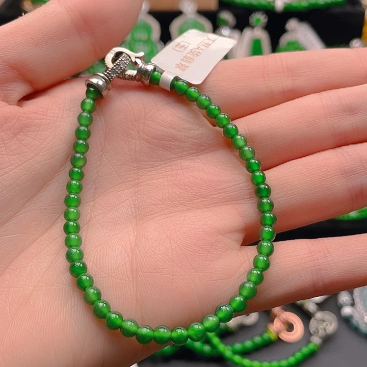 未镶嵌手链翡翠手链
