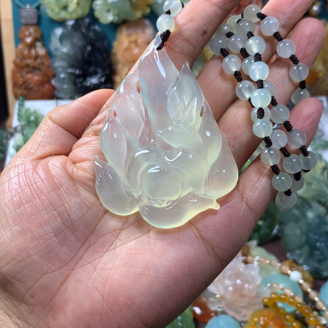 蛇纹石玉未镶嵌挂坠