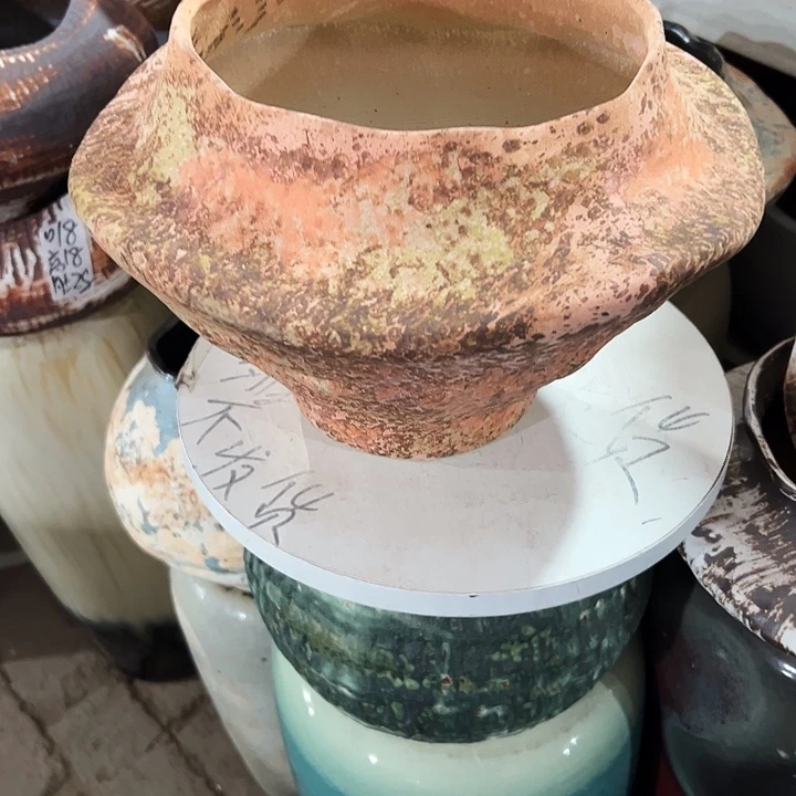 景德镇精品花盆栽适合口20高21