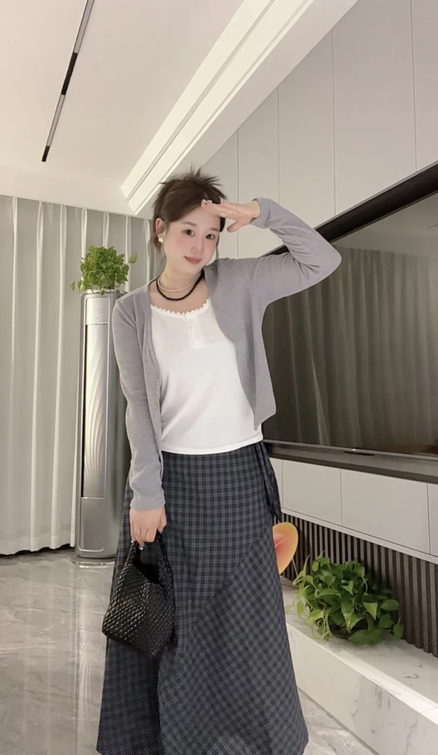 「小吴家」2025春款减龄休闲套装韩系穿搭一整套显瘦百搭