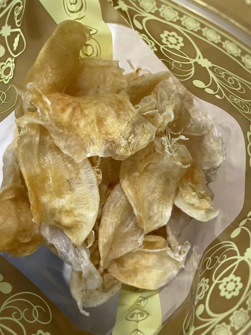 广东汕头+鱼肚小花胶块断鱼胶干货-煲汤--500G