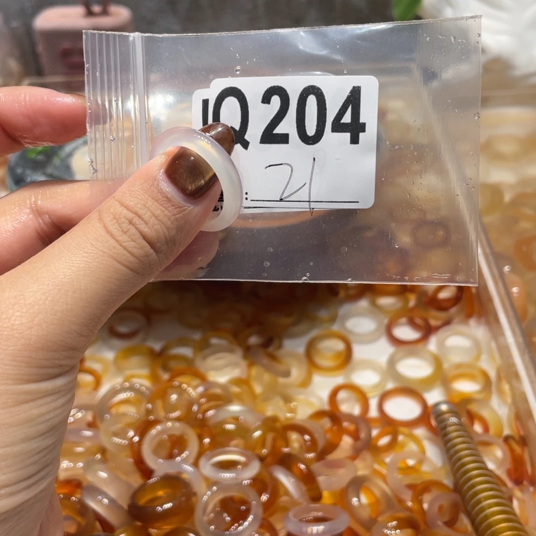 玛瑙/玉髓未镶嵌戒指204