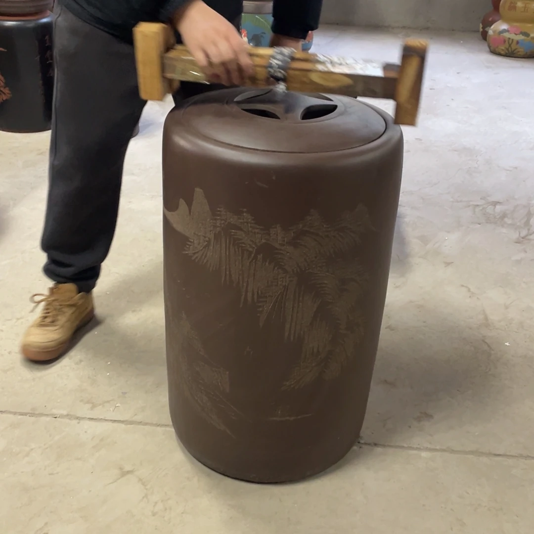 宜兴原矿紫砂茶叶罐