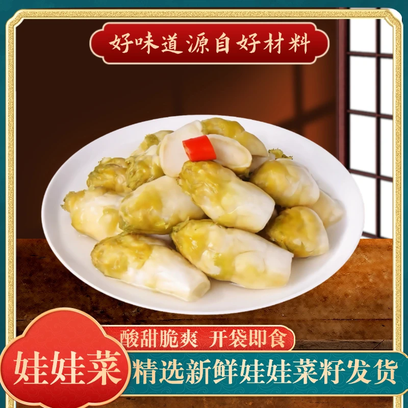 温州娃娃菜泡菜儿菜观音菜大头菜可直接吃