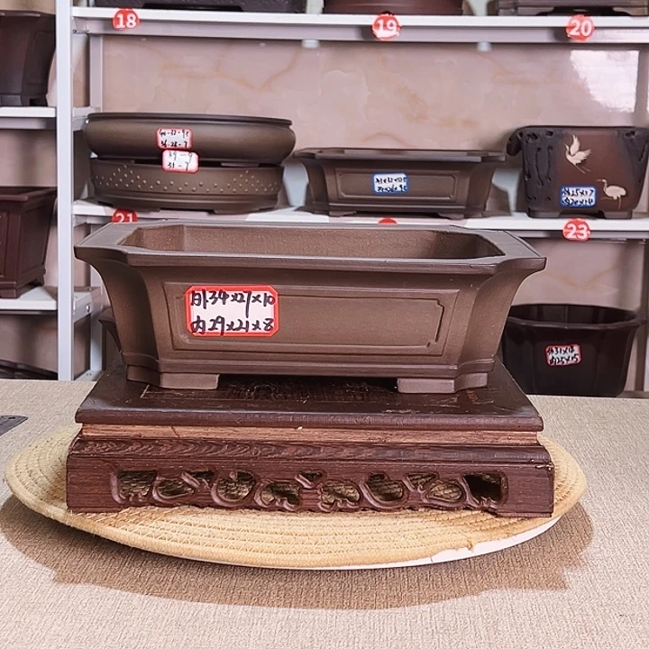 紫砂花盆紫砂花盆