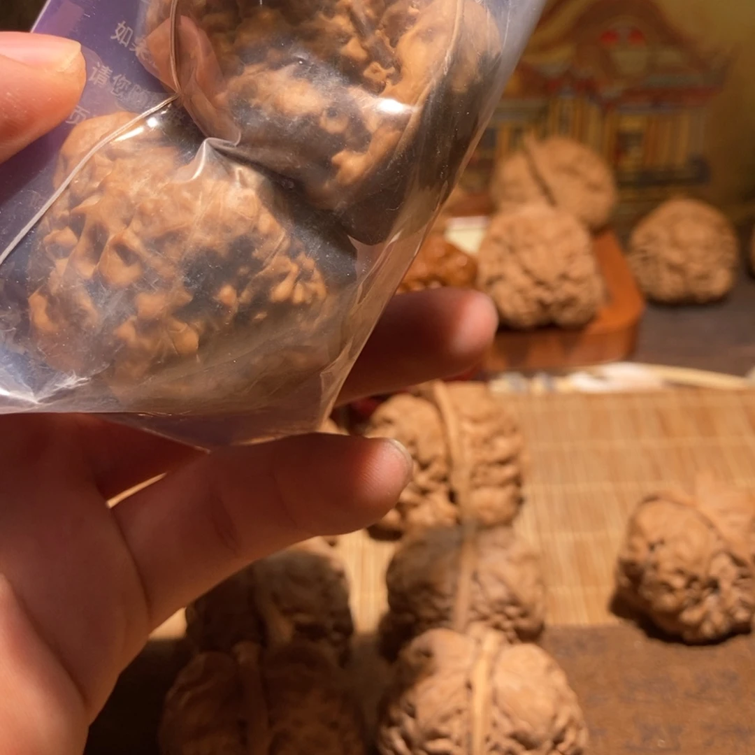 平***生文玩核桃吊坠蛤蟆头D59