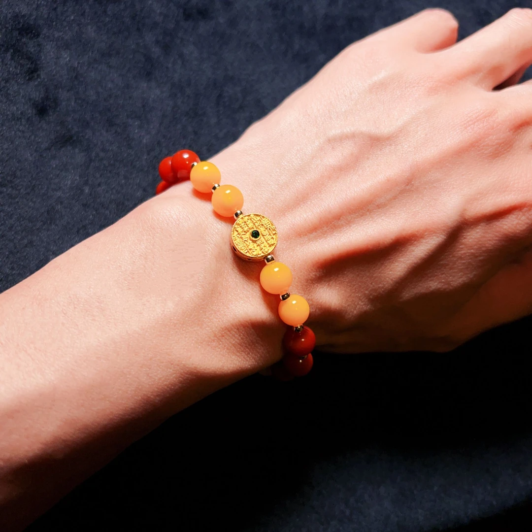 《岁安福至》古风道系新中式手串女生款（做完课程再发货）-《女款》