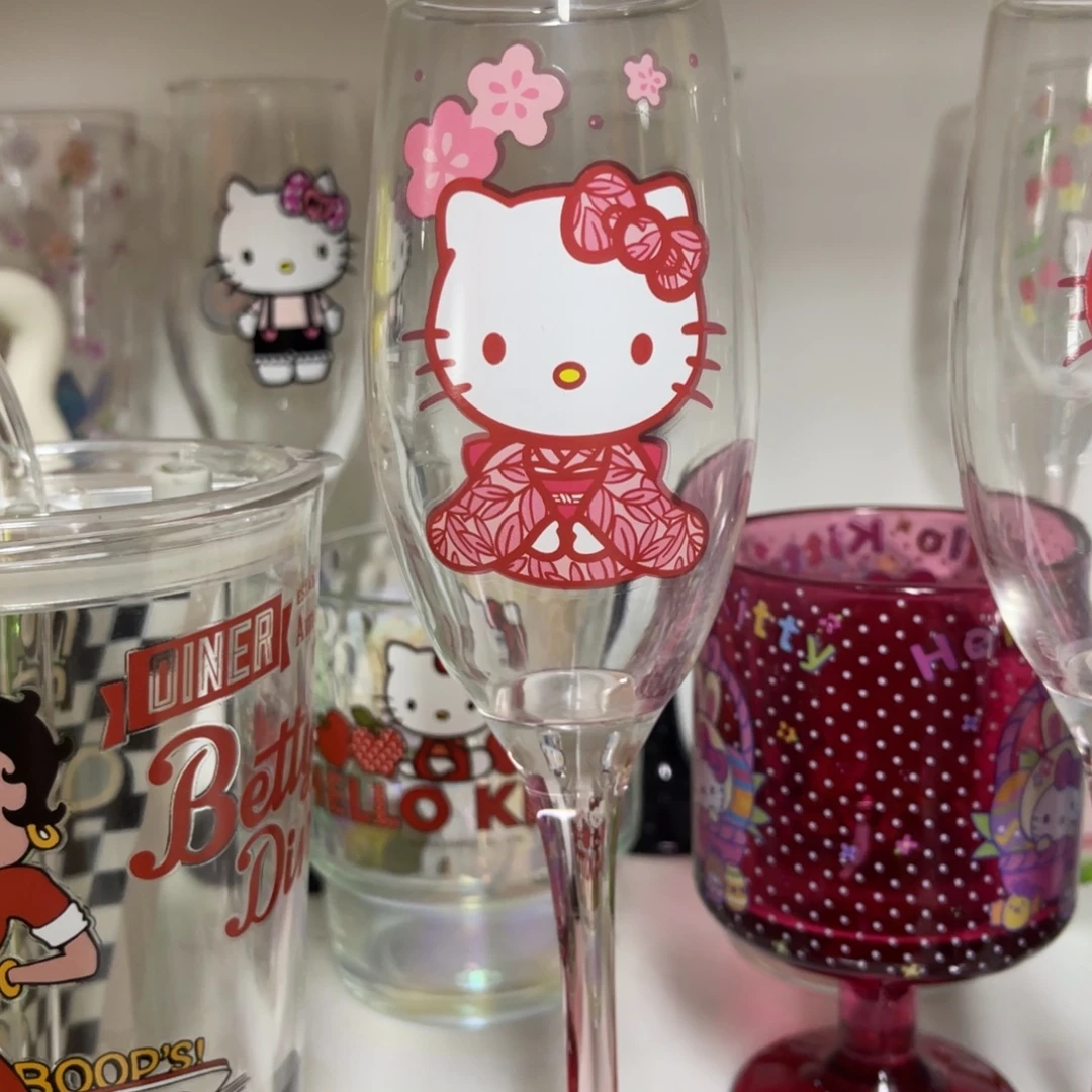 水晶玻璃吸管款高脚杯