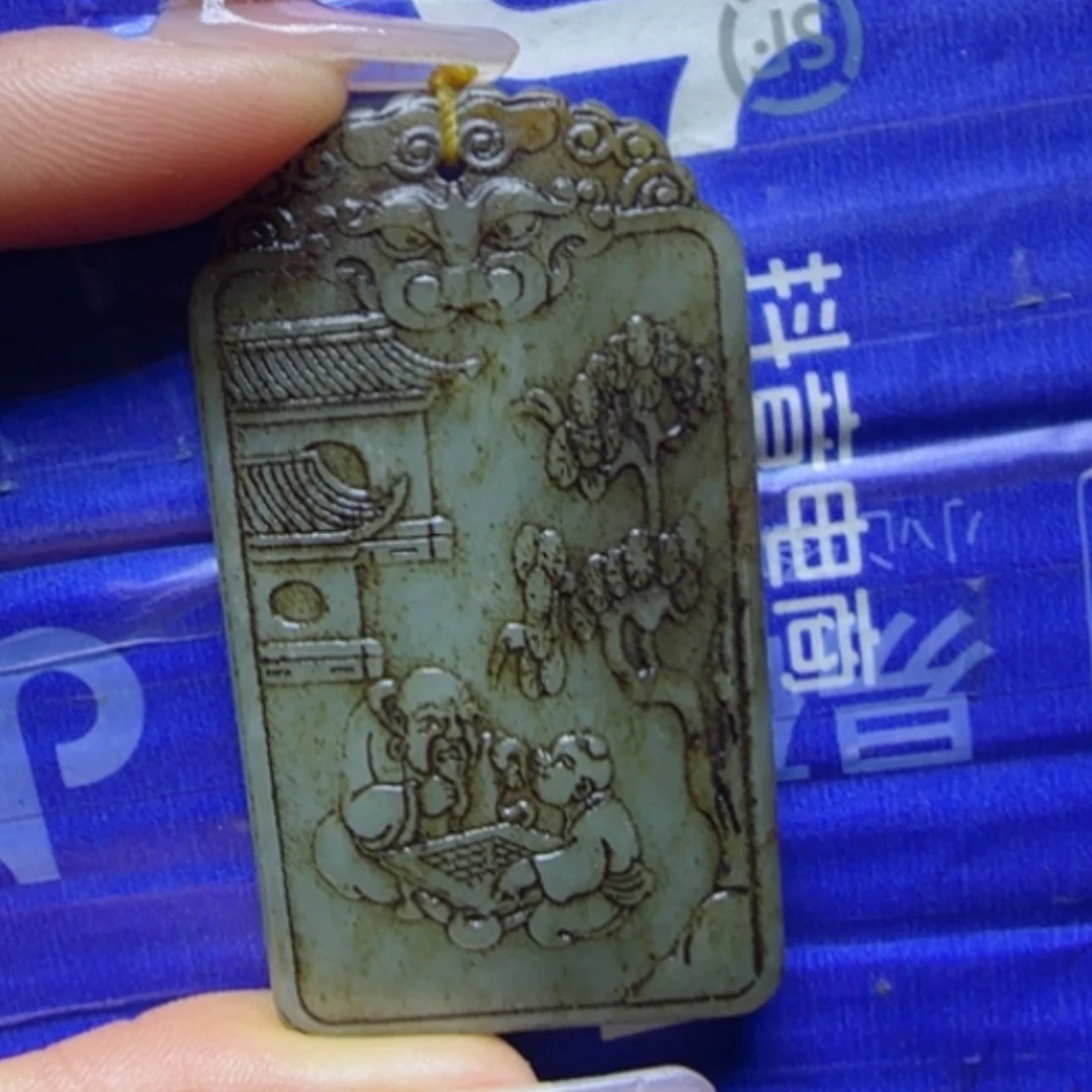 【闪购商品】和田玉挂件未镶嵌李*兰