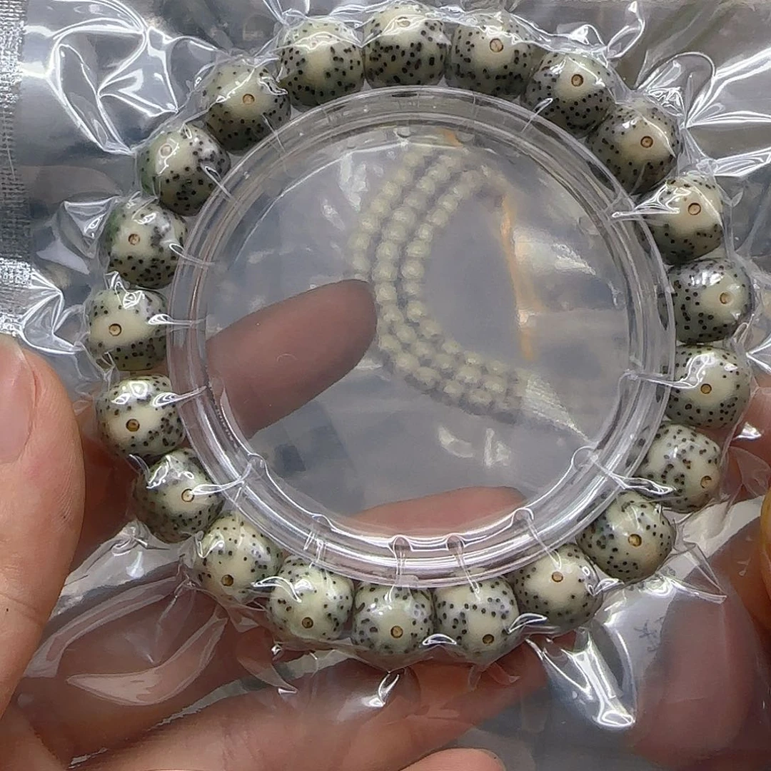 星月菩提手串14哈哈石玉星月菩提1.1桶单圈