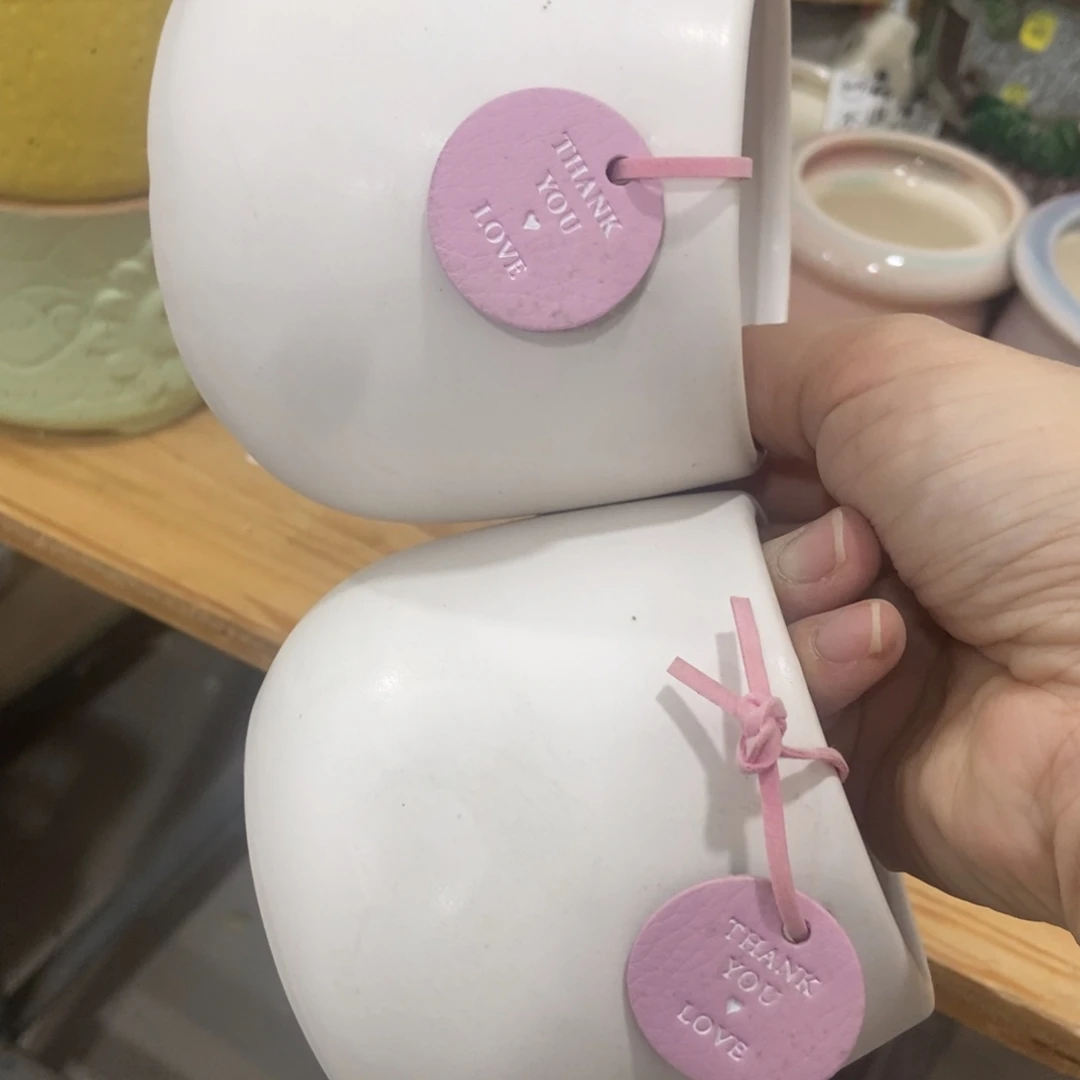 红陶高温陶瓷花盆