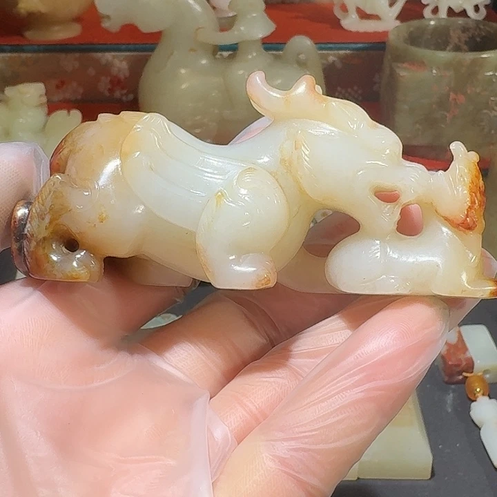 戒***得和田玉（糖玉）未镶嵌颈饰