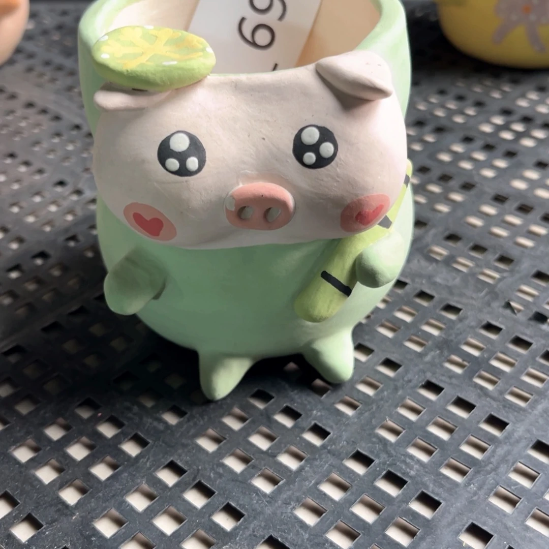 红陶69花盆  1个