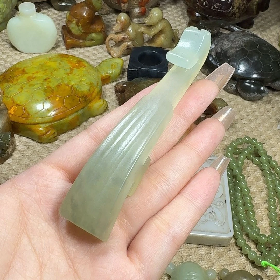 白玉菩提吊坠挂件