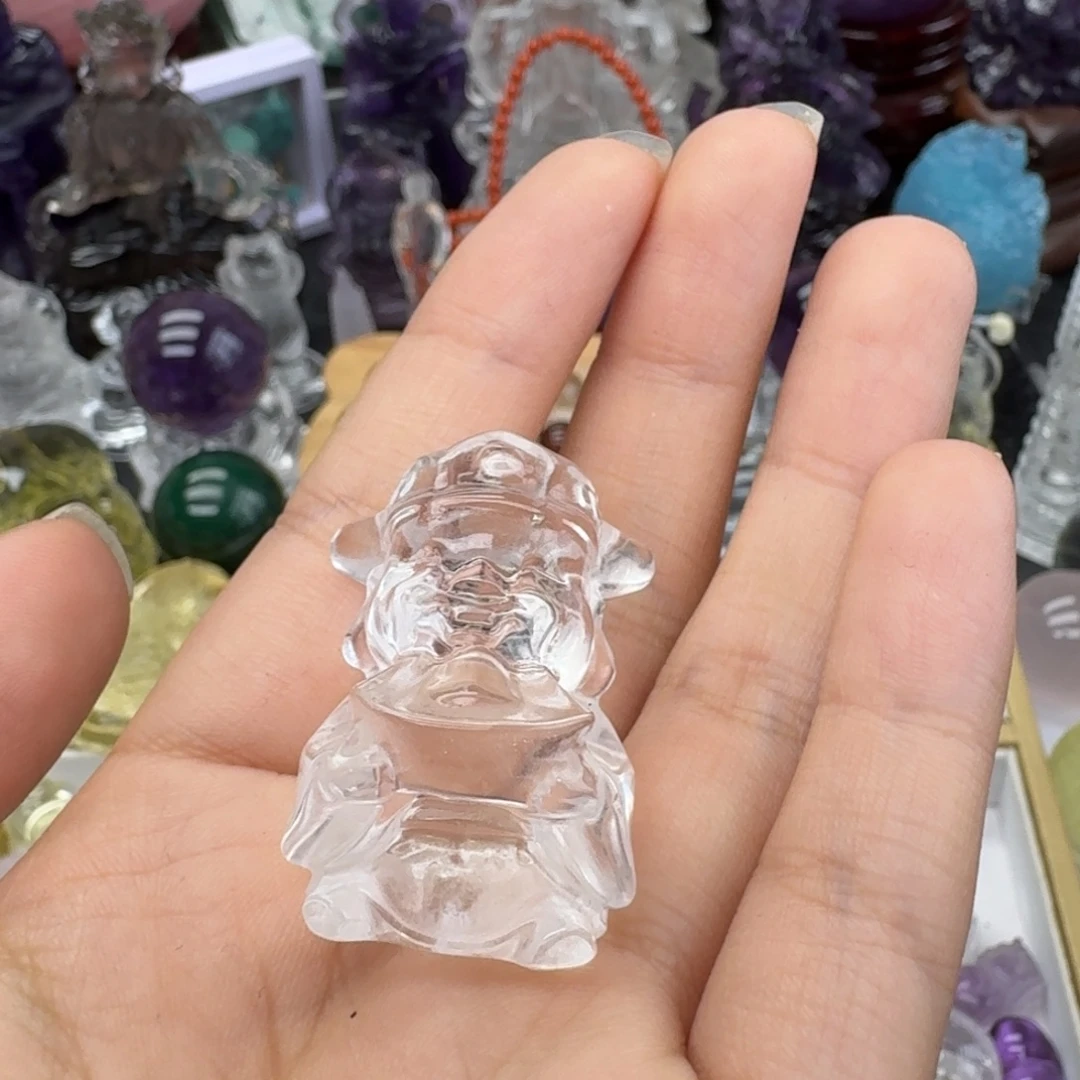 S***果未镶嵌珠宝半成品水晶