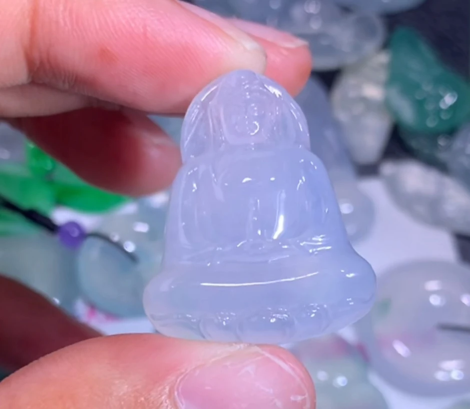 紫底冰胶观音 645