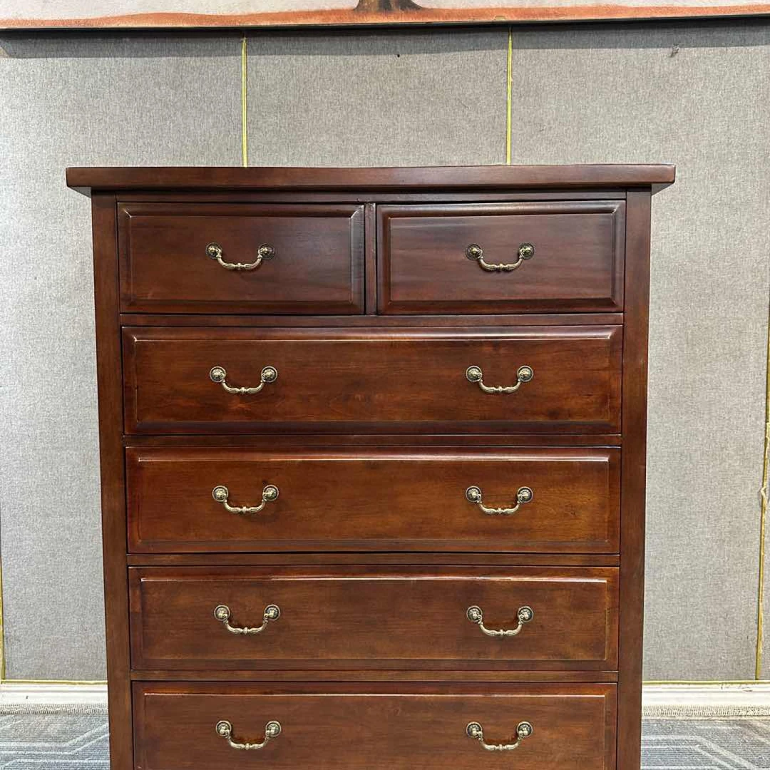 DG134六斗柜1060*570*1280  美式雕花客厅家用