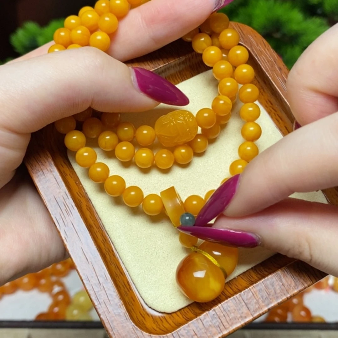 【闪购商品】手链蜜蜡未镶嵌手串
