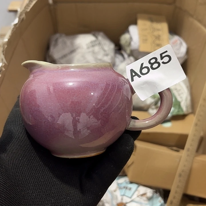 瓷片茶摆件工艺品摆件666