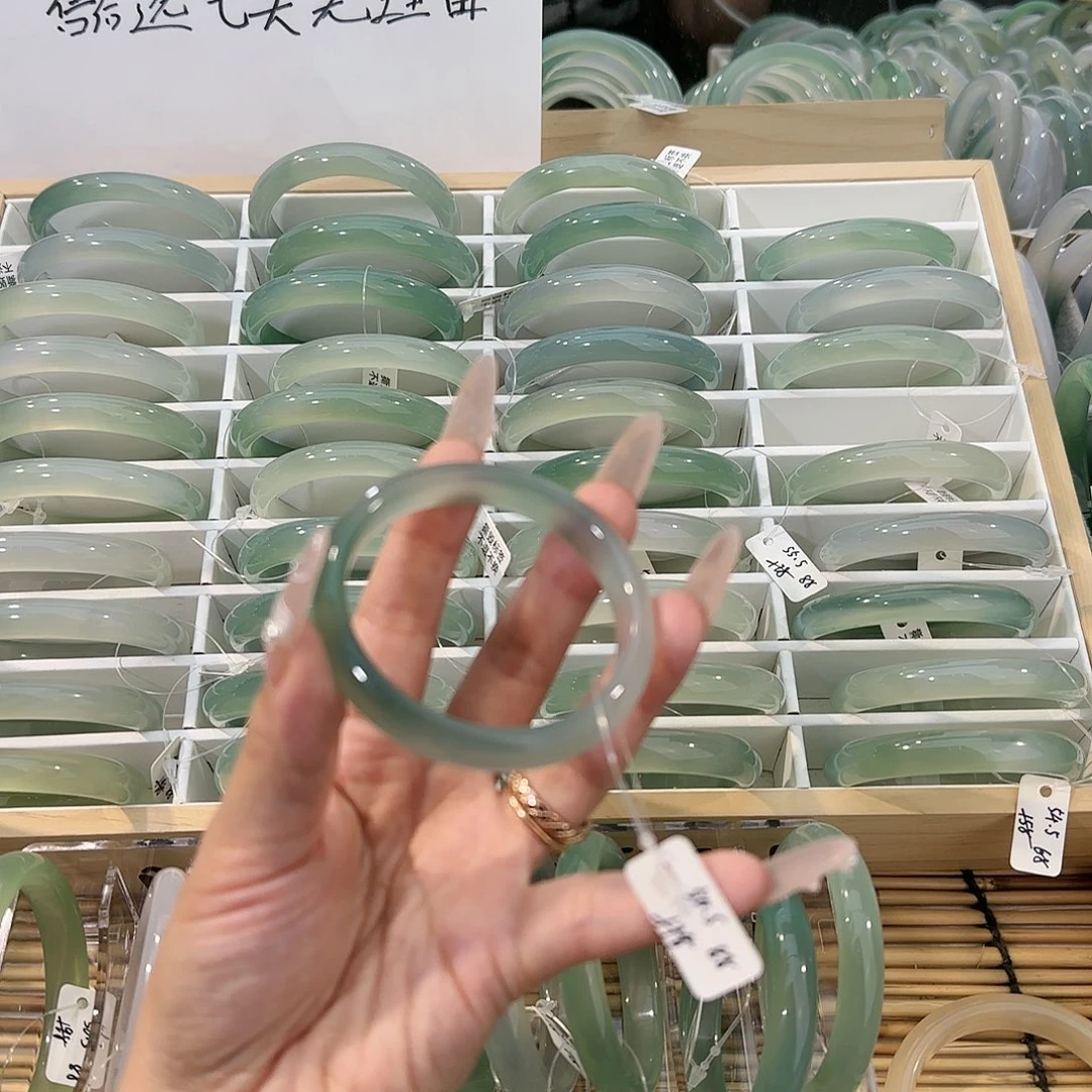 手镯玛瑙/玉髓未镶嵌圈口50.5