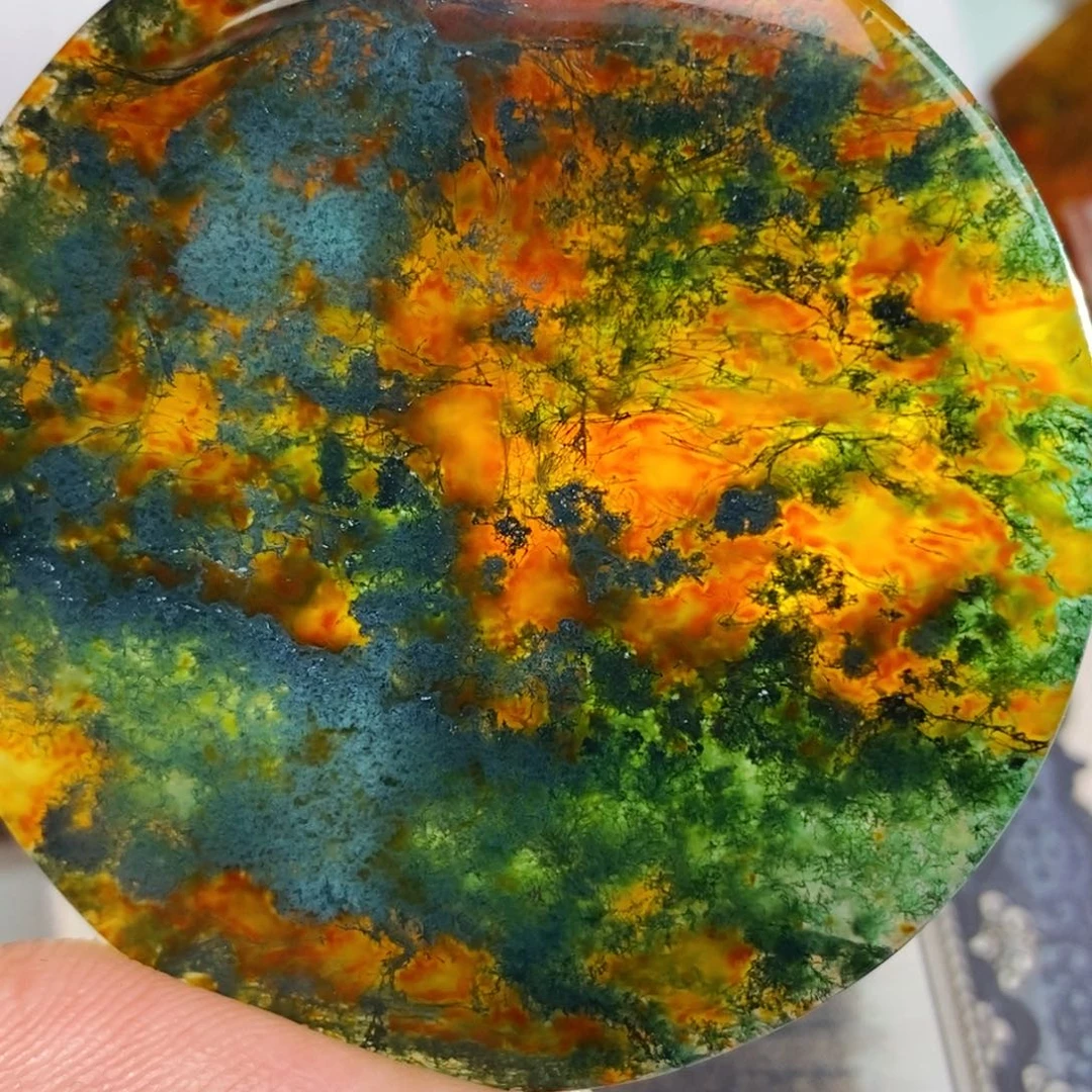 清***正玛瑙/玉髓未镶嵌颈饰