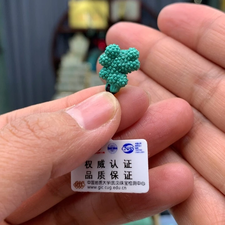 绿松石未镶嵌配饰